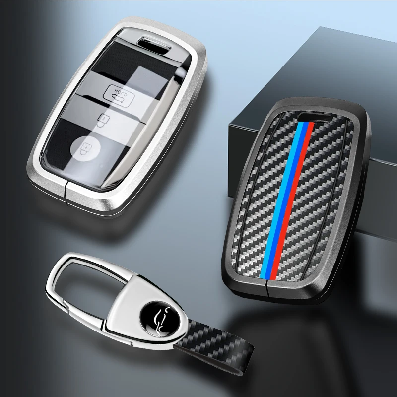 Wholesale High quality Comfortable remote control shell Aluminum alloy Car key housing car key case for Kia