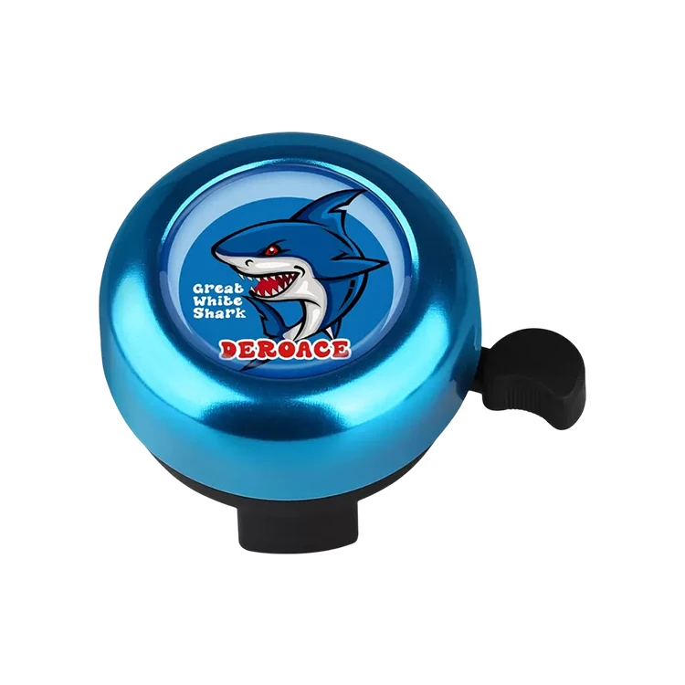 Kids Anti Theft Aluminium Unique Bicycle Bells Dingdong Bell Bike 80mm Bell Bike