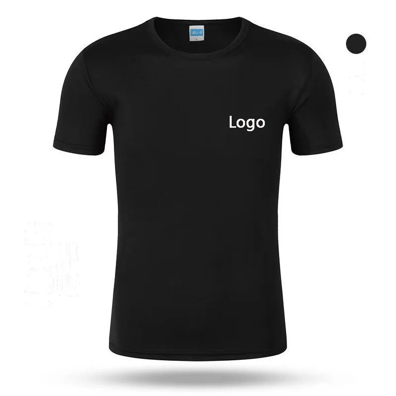 Wholesale Custom Lightweight Quick Dry T-shirts Outdoor Sport Short Sleeve Work Group Uniform Men Women T-shirts For Summer