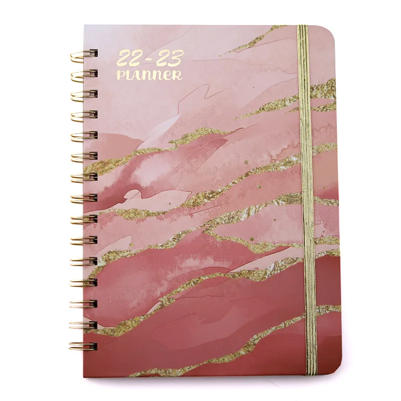 Custom hardcover luxury delicacy Journal Notebook with box and greeting card