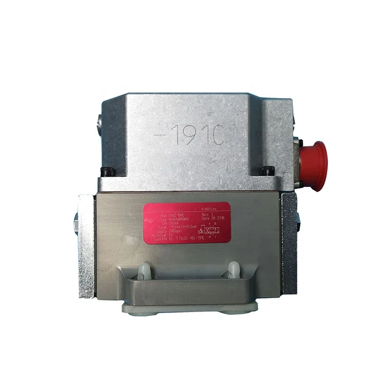 Hydraulic Servo Valve With Black Brand For Railway Tamping Maintenance Equipment Of Plasser Type EL-T76.00.MO Or H40DAGM4NAH