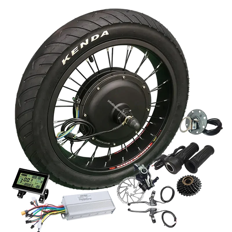48v 52v 1000w 1500w 2000w 3000w 20' 24' 26x4.0 fat bike electric 3000w kit electric fat bike kit 3000 watt hub motor kit 72v