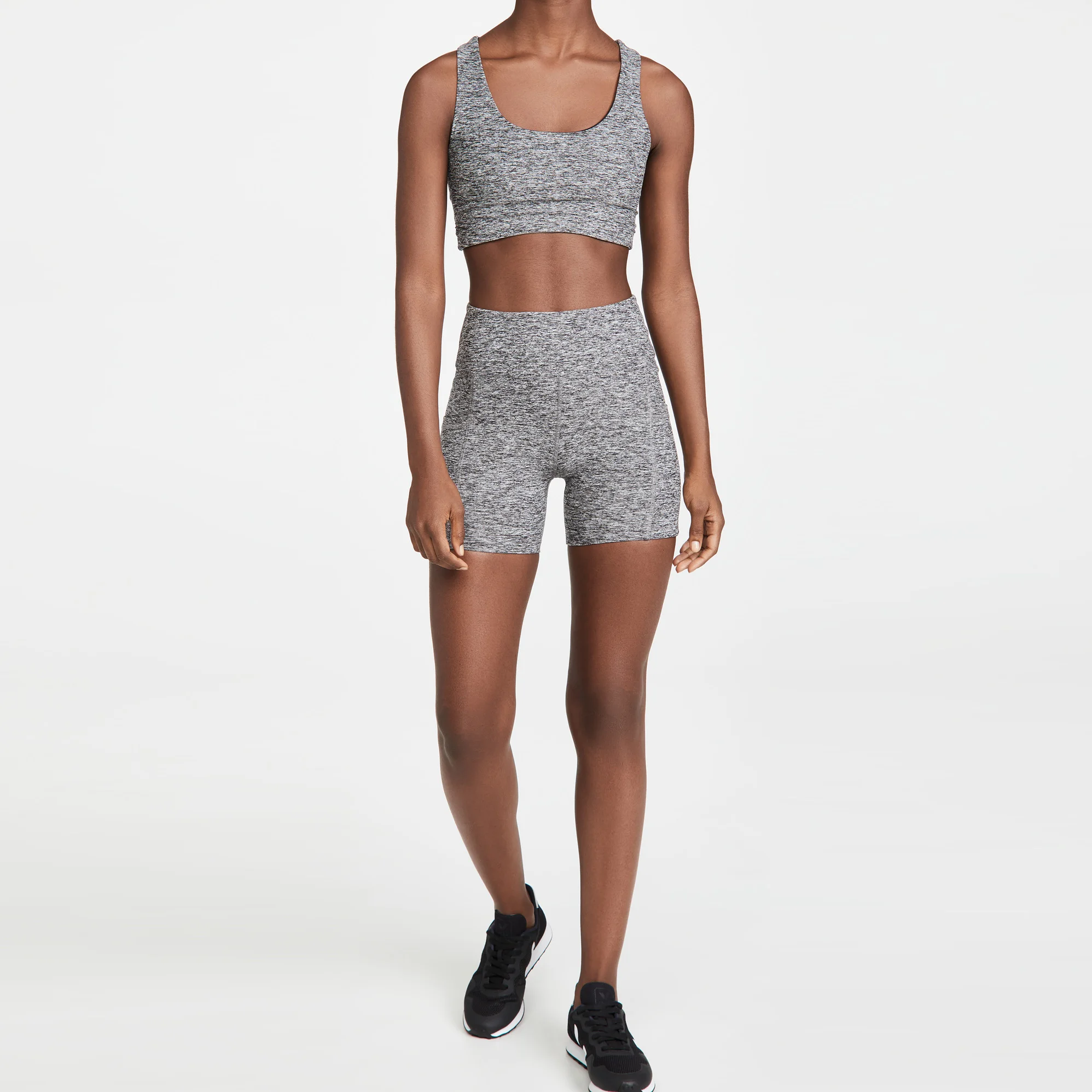 
New Yoga Set Women Spandex Gym Wear Top Sets Apparel 2 Pieces Woman Sportswear Fitness High Quality Suits 