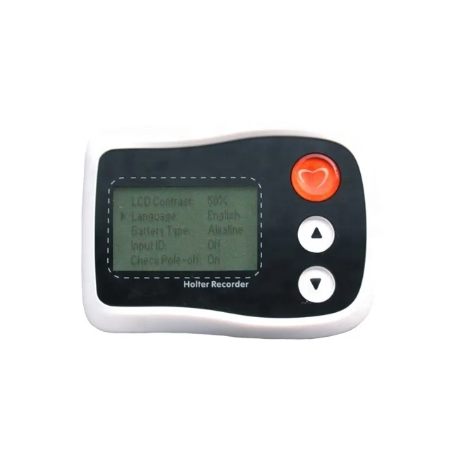 Высококачественная техника электронный регистратор Холтер 24-часовой темп белый для больницы анализа сердечно-сосудистой системы
