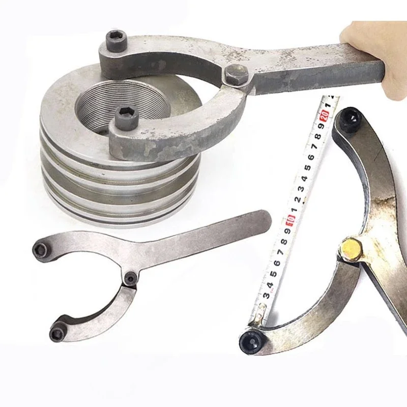 Excavator Parts For Repair And Replace The Oil Seal Wrench Tool. Disassemble The Hydraulic Cylinder. Two Special Cylinder Barrel