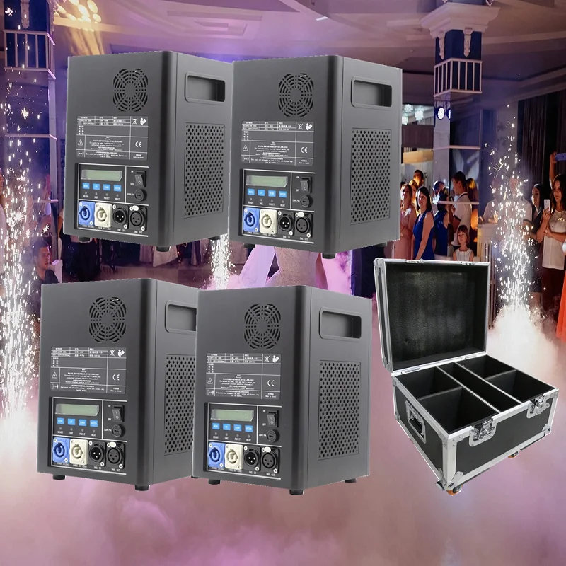 Cold Fireworks machine dj cold spark fixture cold fountain flame fireworks wedding sparklers 650w wedding effect machine