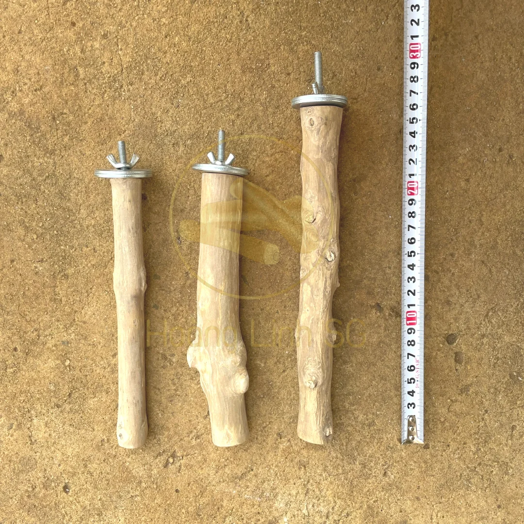 Coffee wood Bird Perches - Great product for birds  made  in Vietnam HOANG LINH SG Kimy +84938616690