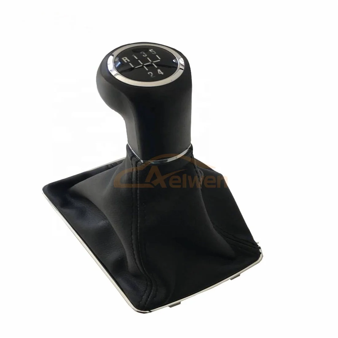 Car Gear Knob Used for OPEL ASTRA H 5G BLACK SEAM OE NO 5738025  93180984