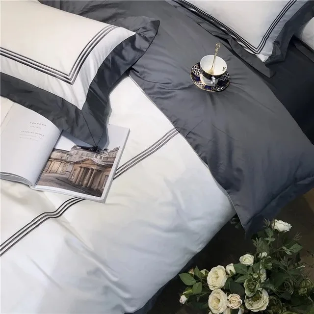 Luxury Hotel Canadian Bedsheet Bedroom Different Size Egyptian Bedding