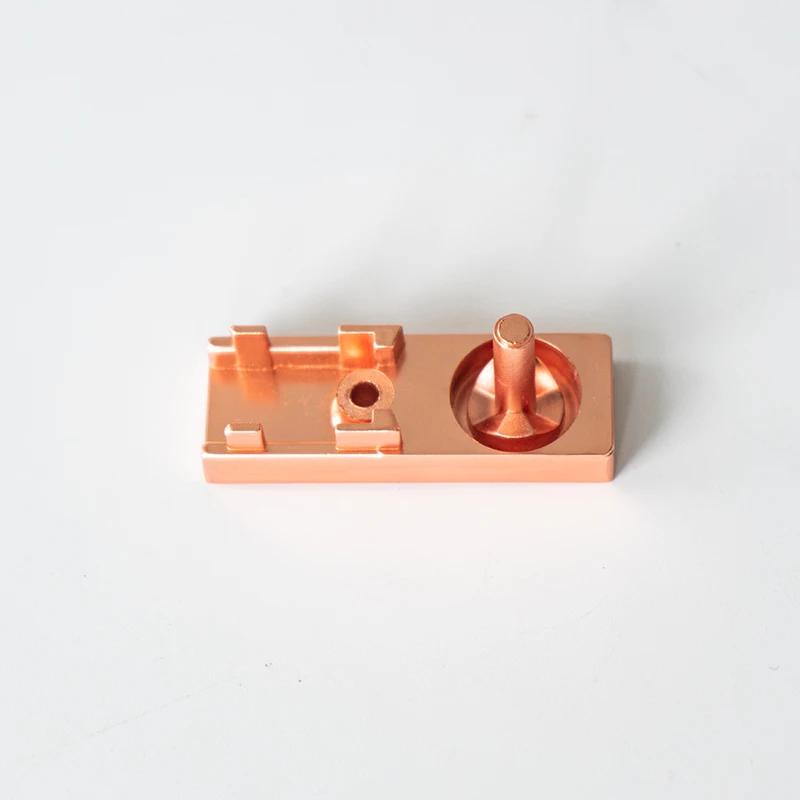 Hydrorelax Zinc alloy rose gold shower glass door hinge square up-down pivot hinge