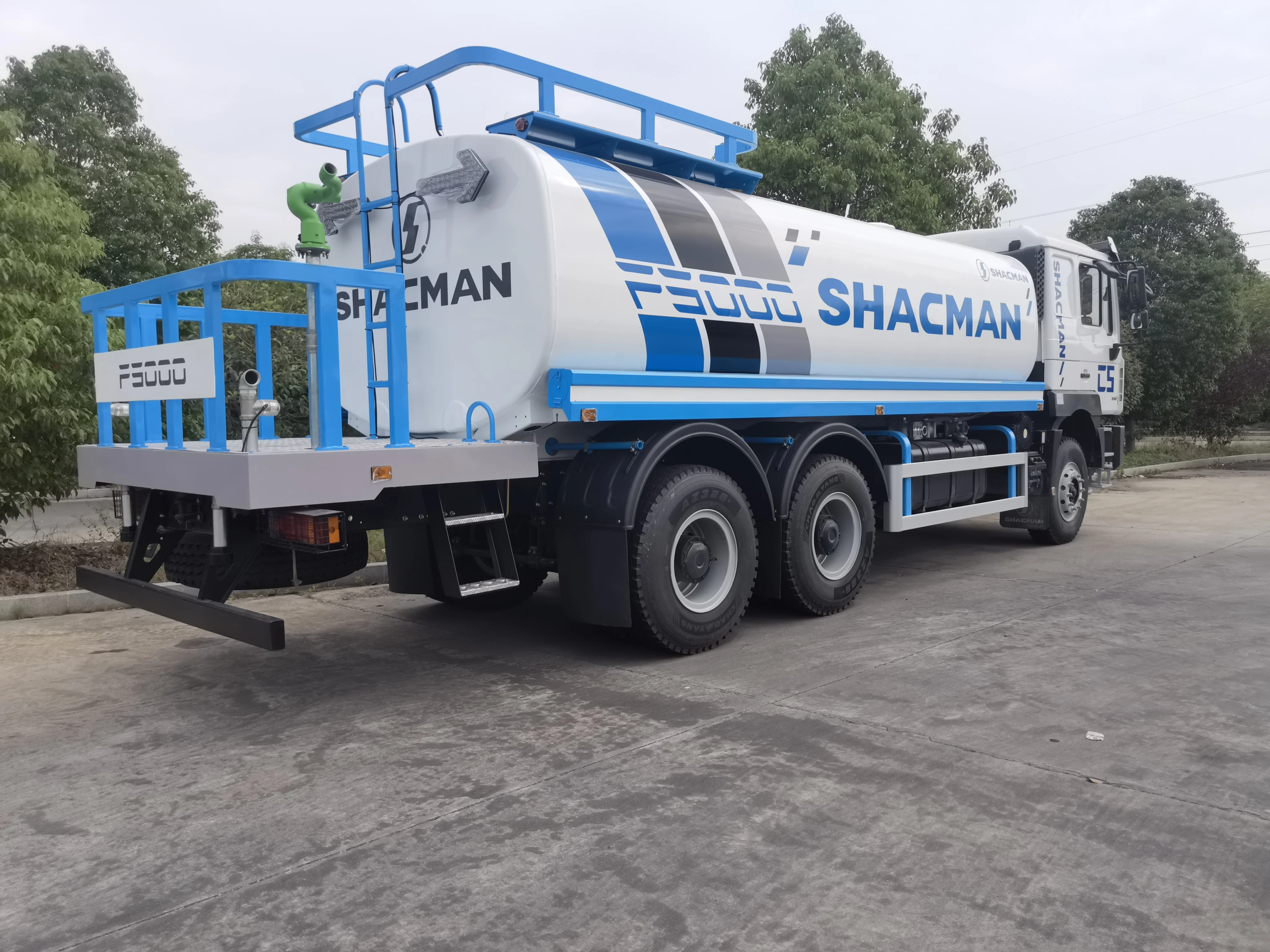 6x4 Автоцистерна Shacman дорожный разбрызгиватель воды полив тележка для очистки улиц