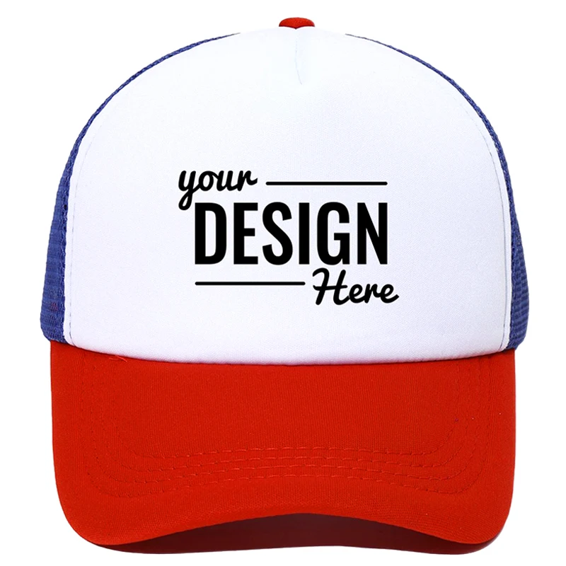 Custom Logo Foam 5 Paneles Personalised Blank Caps Gorras Plain Embroidery Wholesale Mesh Back For Men Trucker Hat With Logo