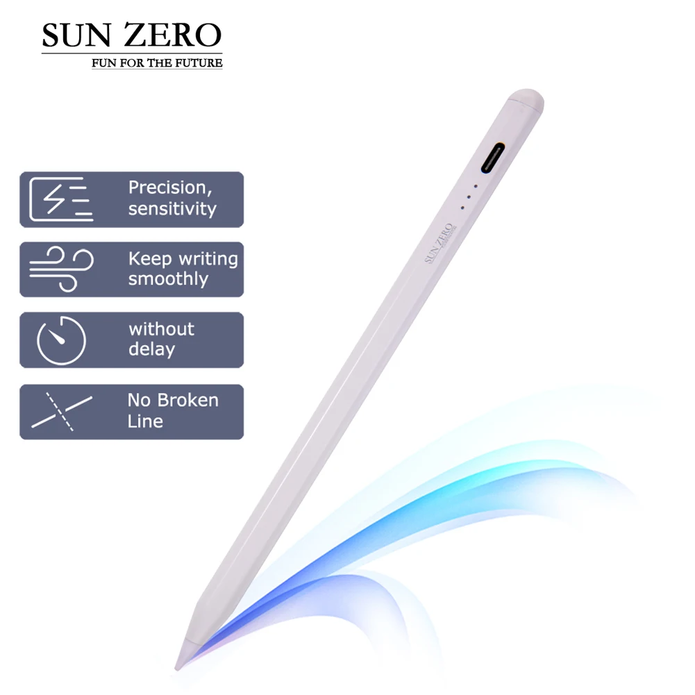 SUN ZERO Dropshipping Esay To Use Stylus Pens Tablet With Capacitive Palm Rejection stylus touch screen touch pen stylus