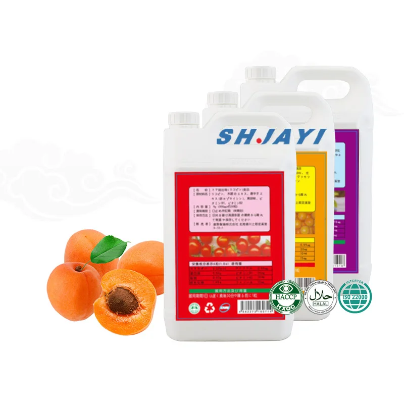 2025 New 100 Times Concentrated Fruit Juice Drinks Beverage Syrup Apricot Flavor