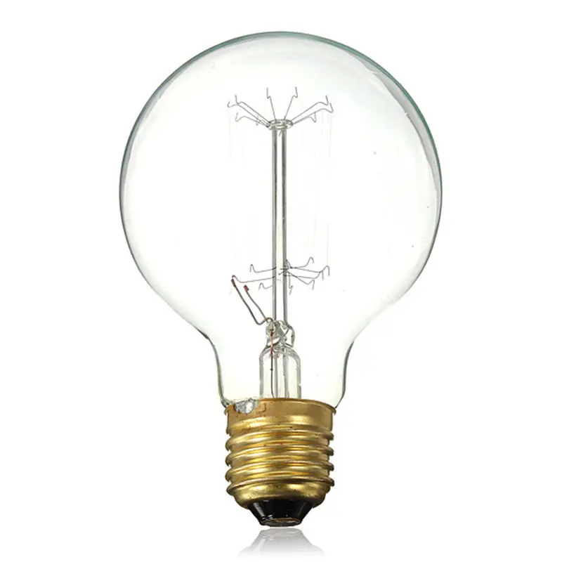 G80 25w Глобус Edison лампа накаливания античные декоративные дома светодиодные в винтажном стиле светодиодная