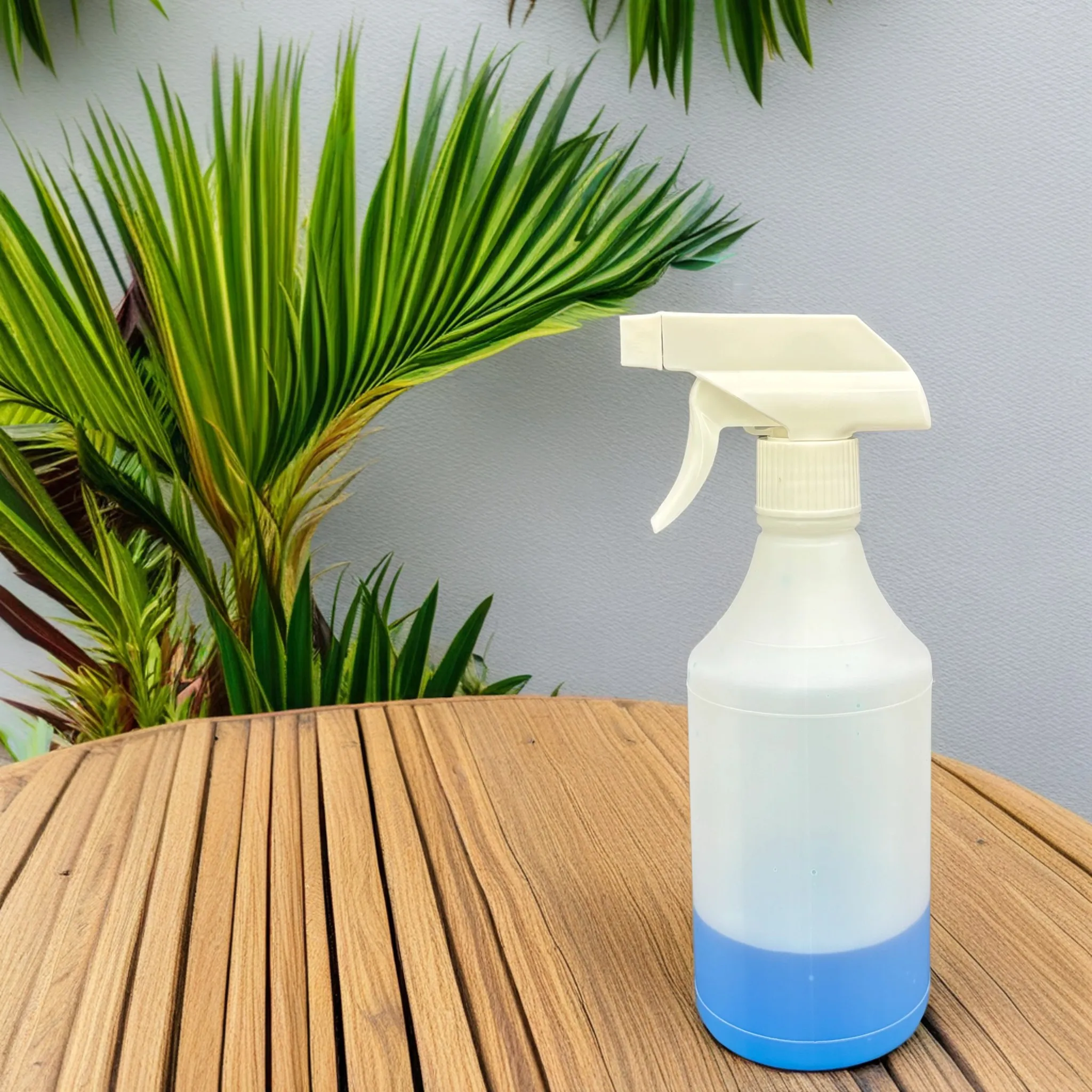 Empty plastic bottle 500ml 32oz/1L/1000ml HDPE trigger pump spray bottles