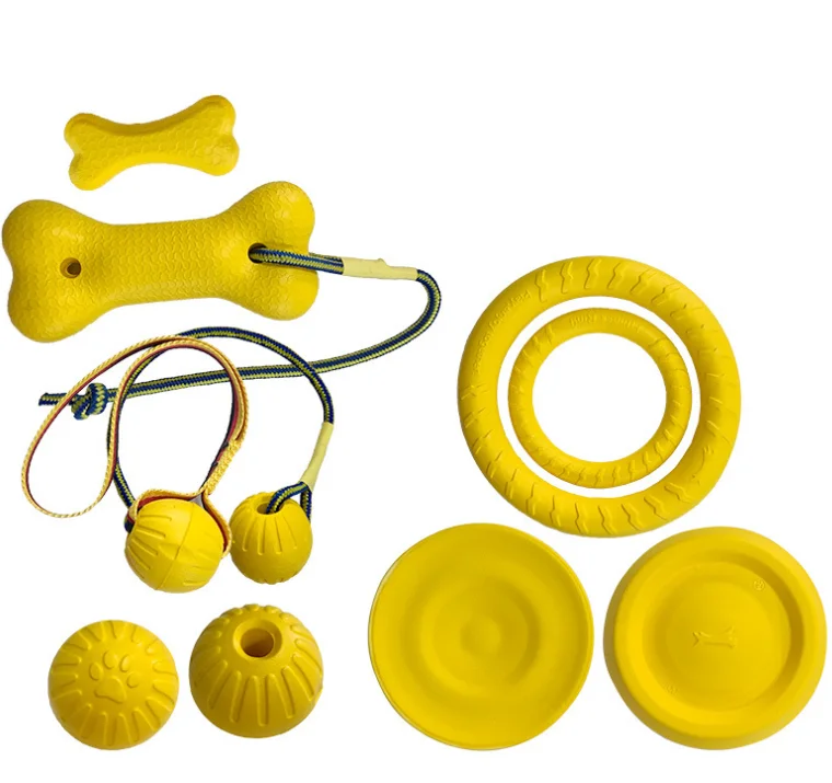 High Quality And Durable Interactive Training Chew toy For Dogs  EVA Dog Toys For Bite Water Floating