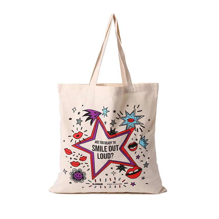 High quality tote cotton canvas bag, Wholesale cheap cotton totes bag, Promotional canvas cotton shopping bags