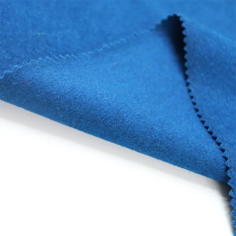 
high quality single side 50%wool 50%viscose blend fabric for suit 