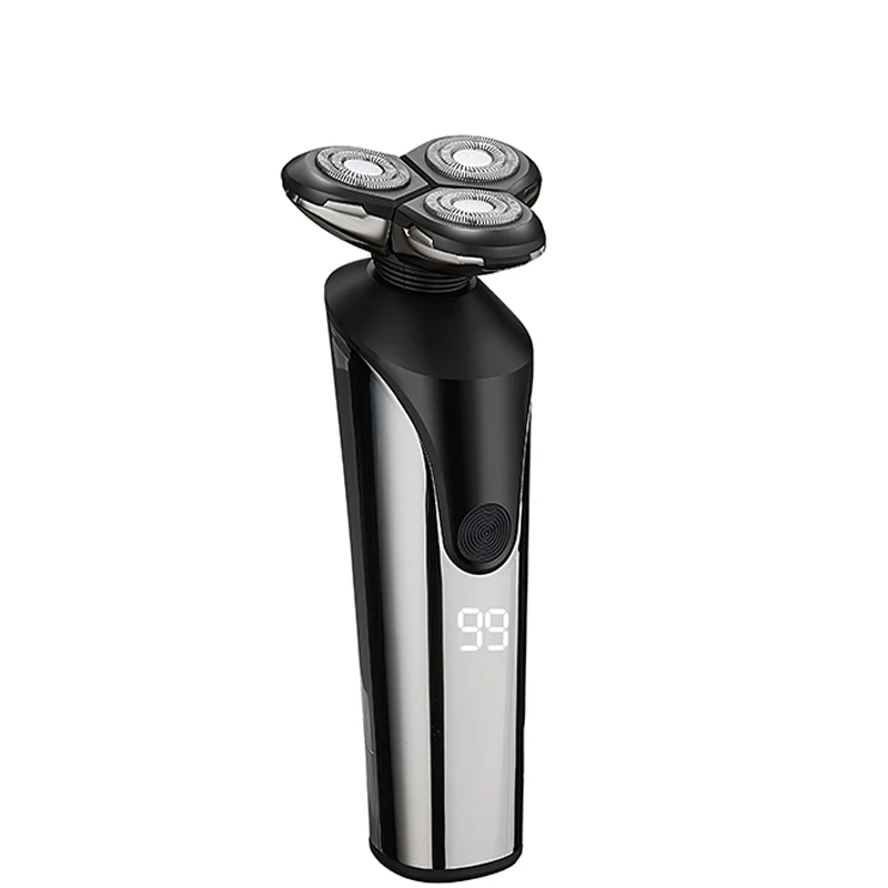 hot selling Gun color top grade Waterproof 4D Electric USB Rechargeable Washable Triple mens shaver