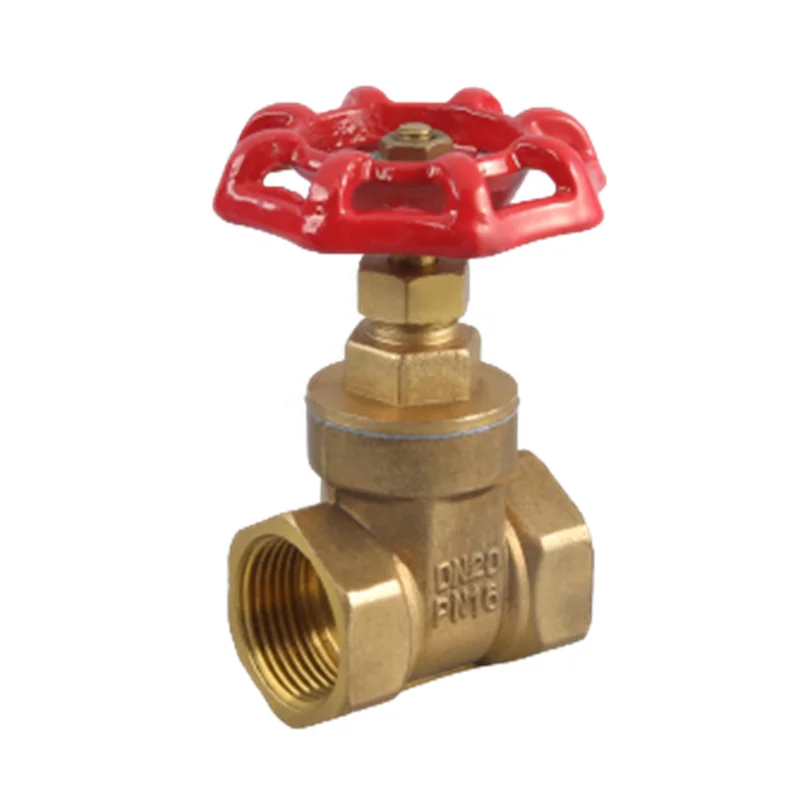 brass manual forged gate valve BSP NPT female thread for water oil gas handle wheel