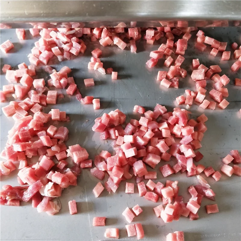 3-30mm automatic butcher meat cutting machine meat saw chopping machine meat grinding dicing shredder maker making machine price
