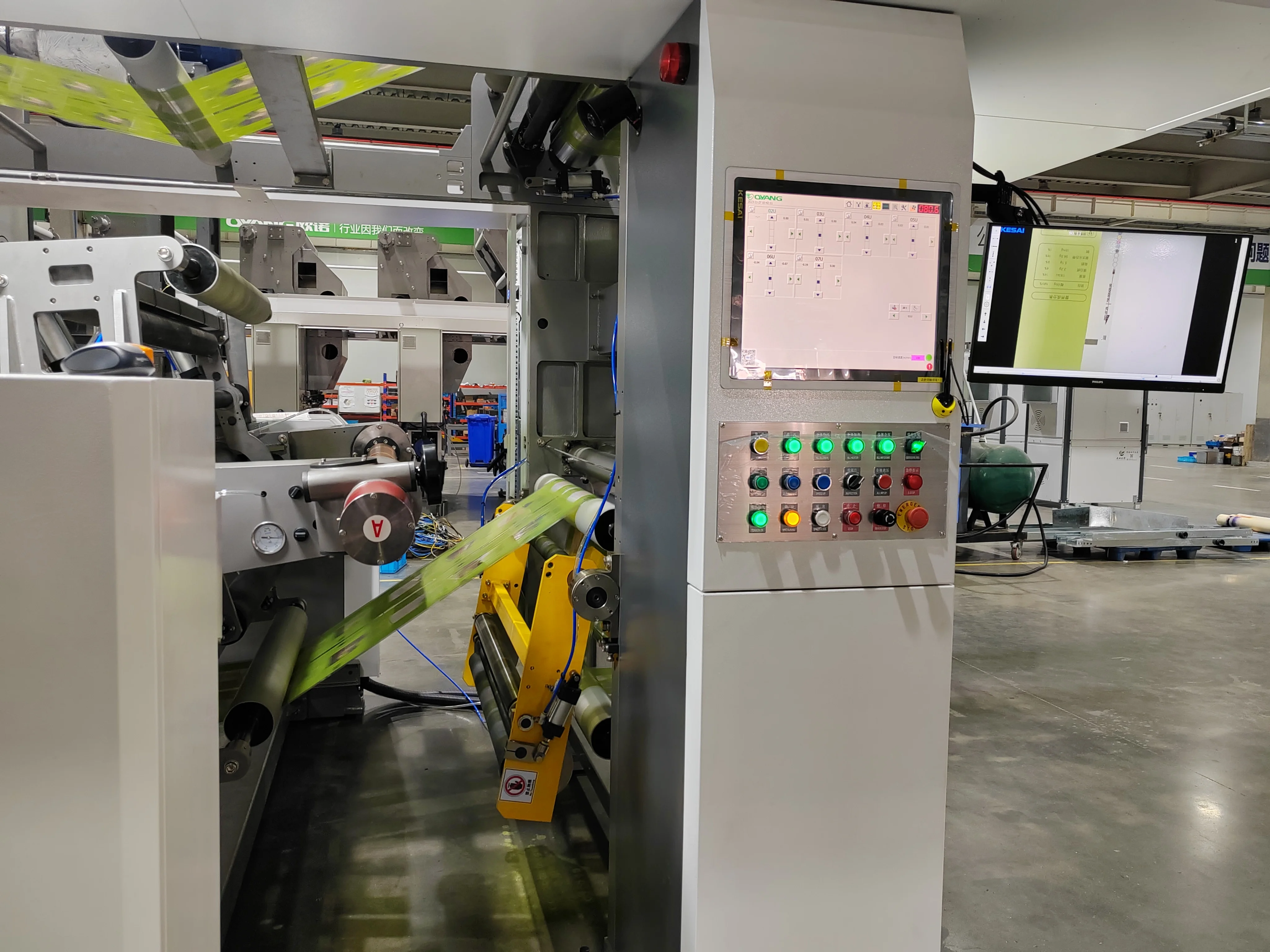 Reduce Costs and Increase Efficiency High-quality Printing Electronic Shaft High-speed Rotogravure Printing Machine