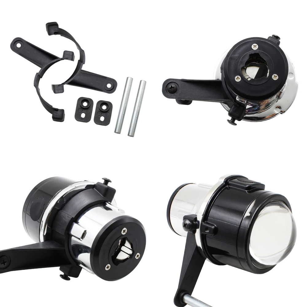 TAOCHIS Car 2.5 inch fog lamp Bi-xenon projector lens Retrofit tool dedicated For CHEVROLET SAIL H11 hid xenon light bulb