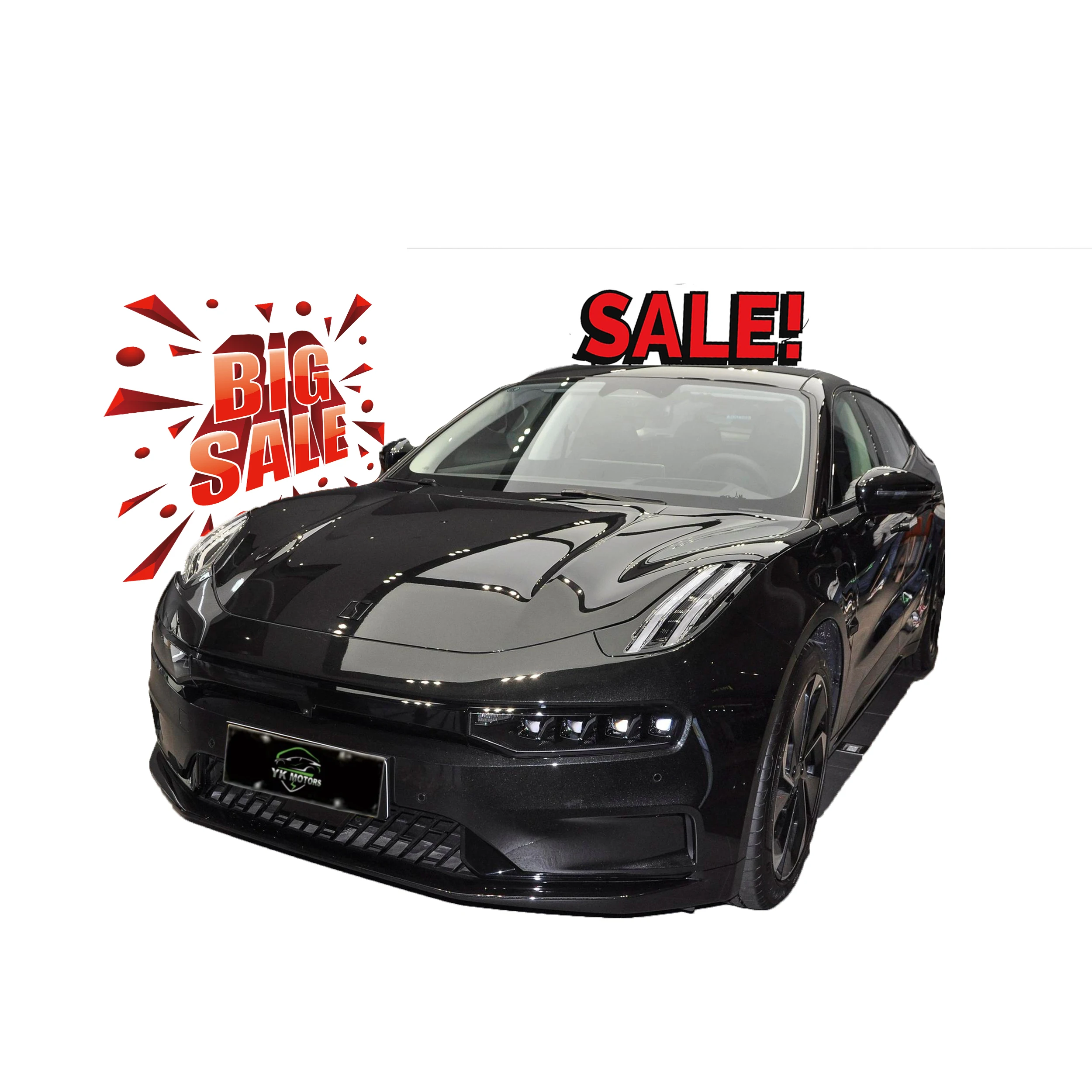 YK MOTORS 2024 EV Electric Vehicle China Hot Sale  ZEEKR 001 Delivery To Almaty
