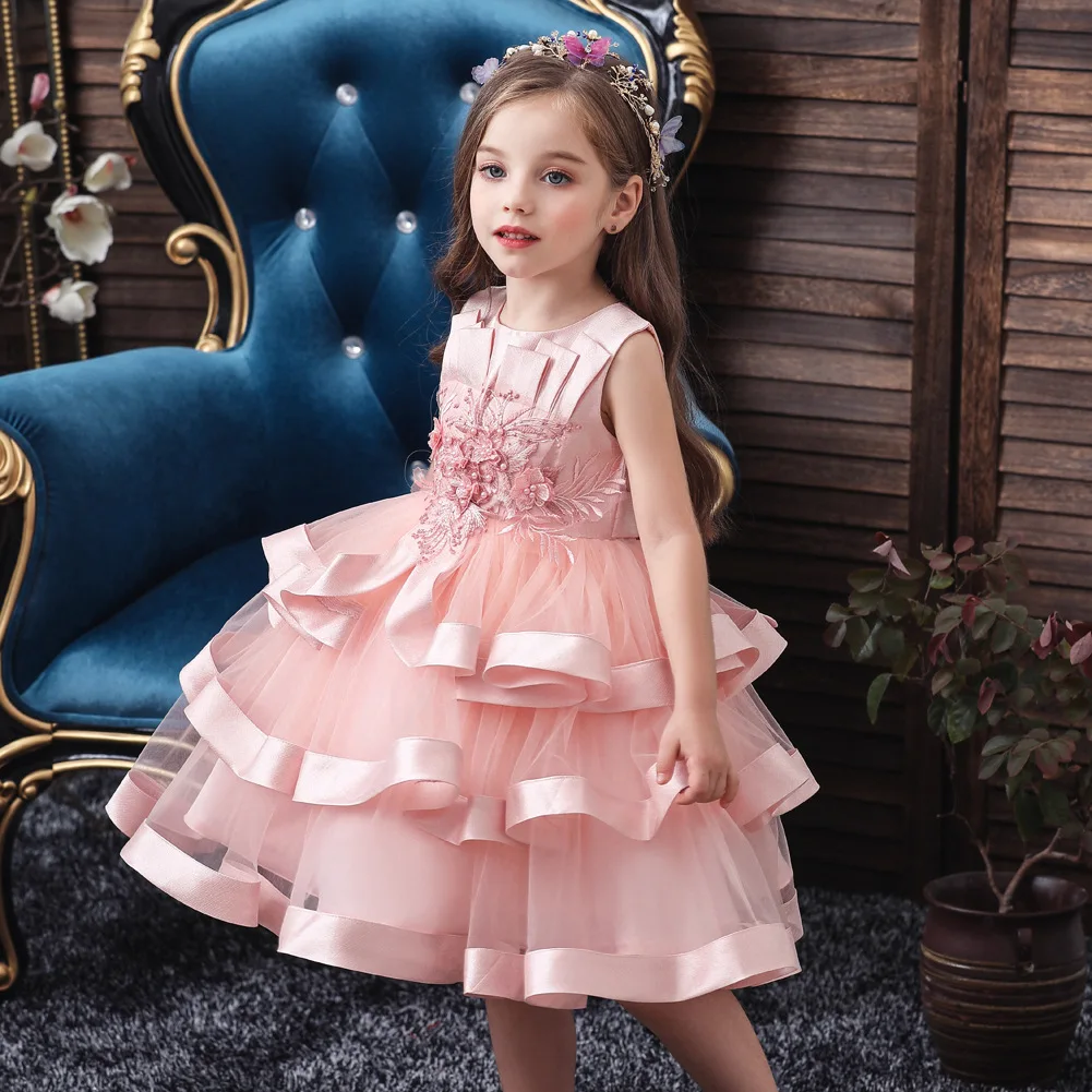 Рождественская праздничная одежда Vestidos De Gala Vestido 12 дней рождения Платья для подружек невесты платья От 4 до лет