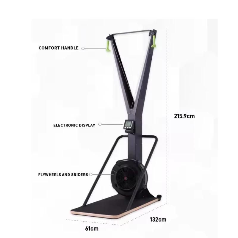 2024 Hot New Commercial Gym Fitness Equipment Factory Indoor Ski Practice Ski Machine