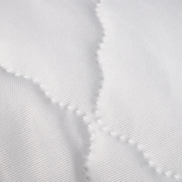 Wholesale China factory manufacturer home woven textile ultrasonic embossed quilting fabric