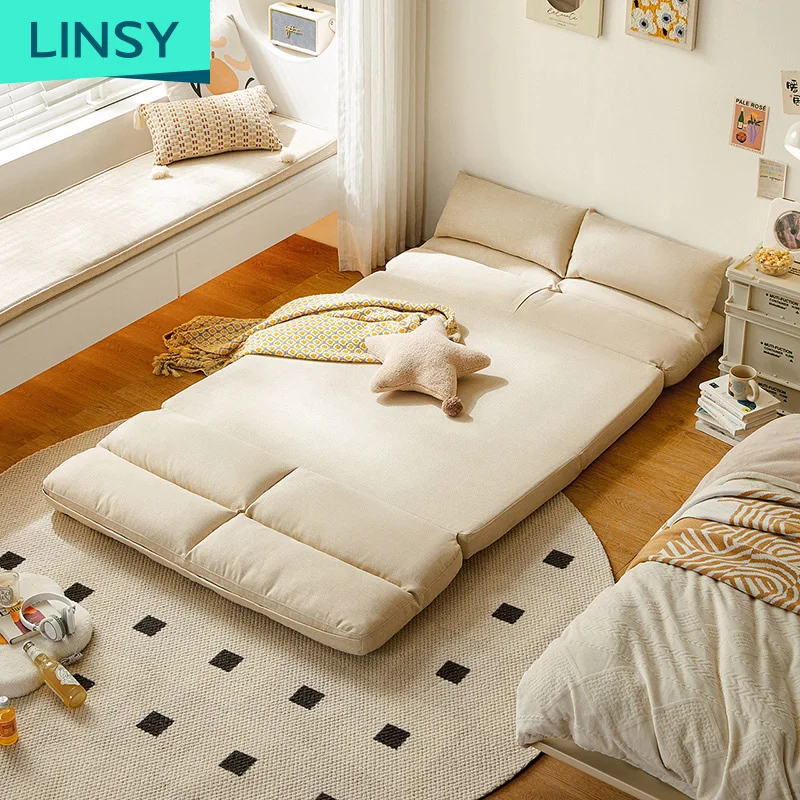 Linsy Comfortable Soft Folded Sofa Bed Living Room Bedroom 2 Person Sofa Bed