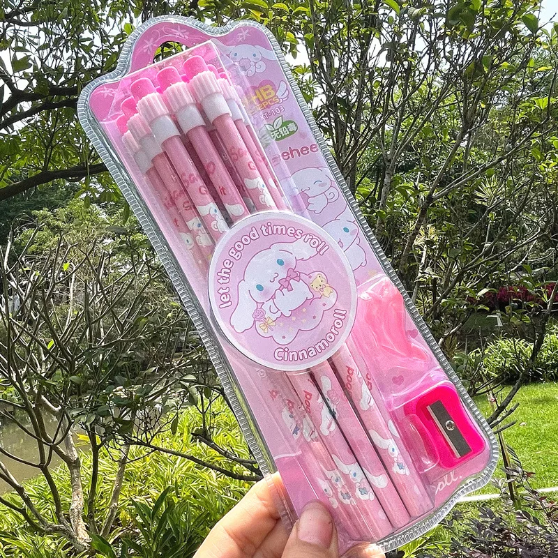 Creative San Lio Kulomi Pencil HB Stationery Award for Primary School & Kindergarten Students Rubber Use for Promotions