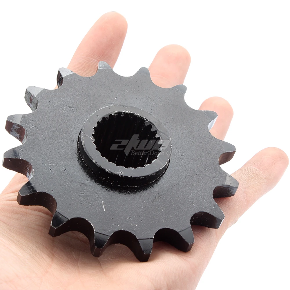 Front Sprocket 530 Chain 16 Teeth Front Sprocket Pinion High Strength For Gy6 150cc 200cc ATV Quad Go Kart Chain Sprocket