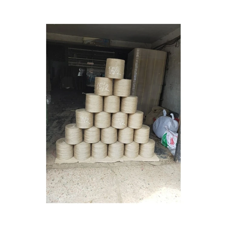 Good quality sustainable reusable and washable eco-friendly wall insulation material jute yarn rope for tassel decoration