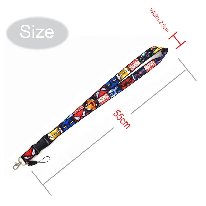 Super Heroes Styles ID Card Protector Marvel Customize Sliding Cover Plastic Name Tag Bus Badges Holder Promotional Gifts