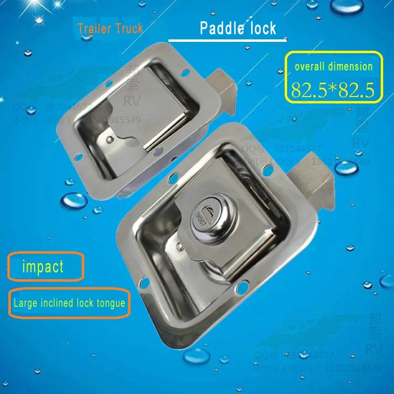 Panel lock motorhomes accessories for caravan trailer lock stainless steel lock