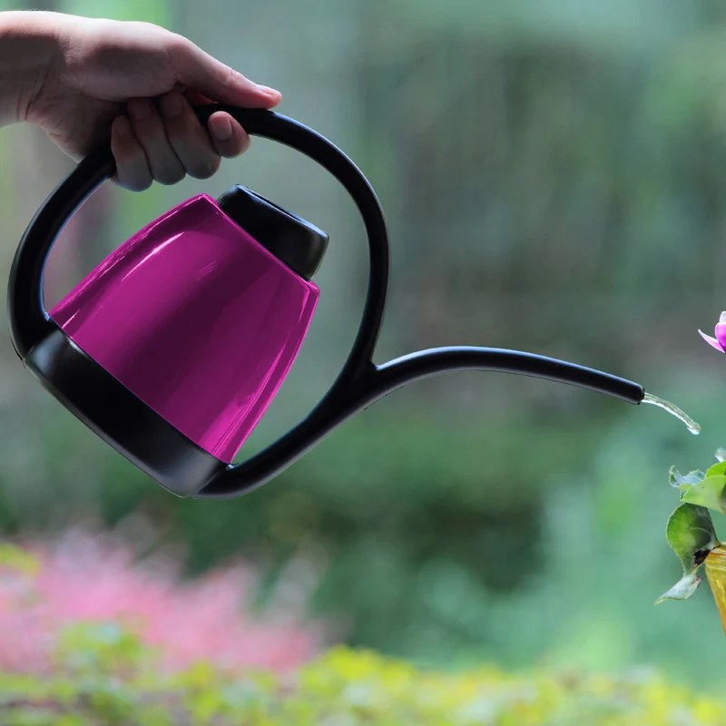 Factory Direct Sale Plastic Garden Color Heat Resistant Watering Can for Plants