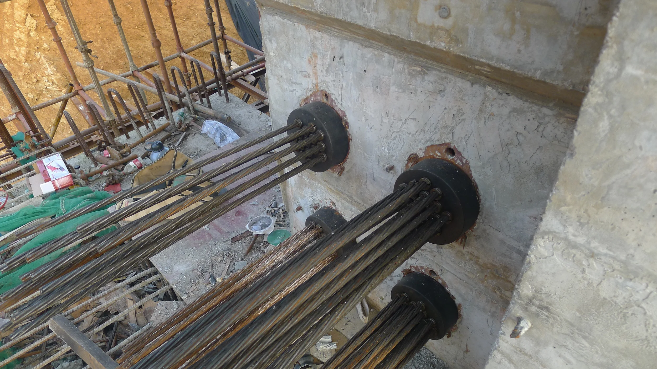 OEM Factory Supply Prestressed Round Anchorage and Wedges Bearing Plate for Building Materials