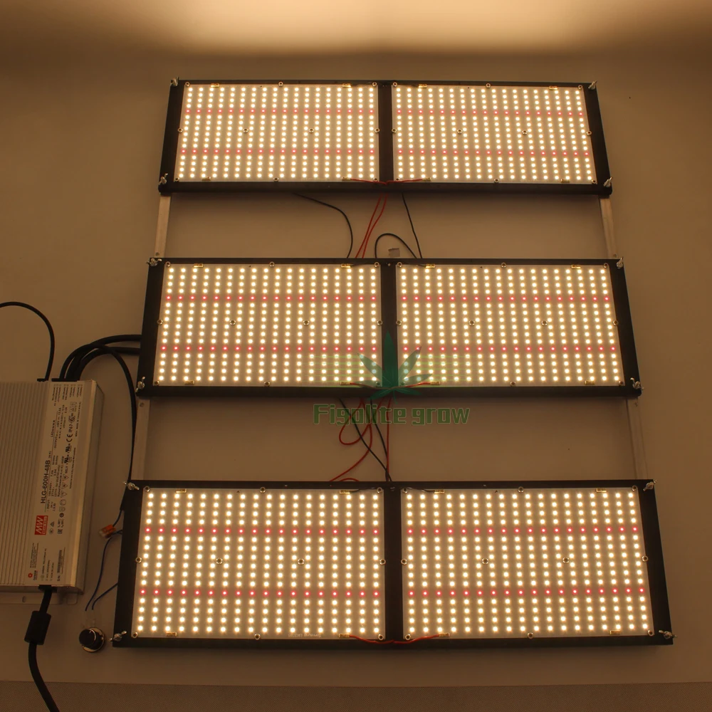 600W original LM301h mix 660nm UV IR full spectrum grow light with MEAN WELL driver