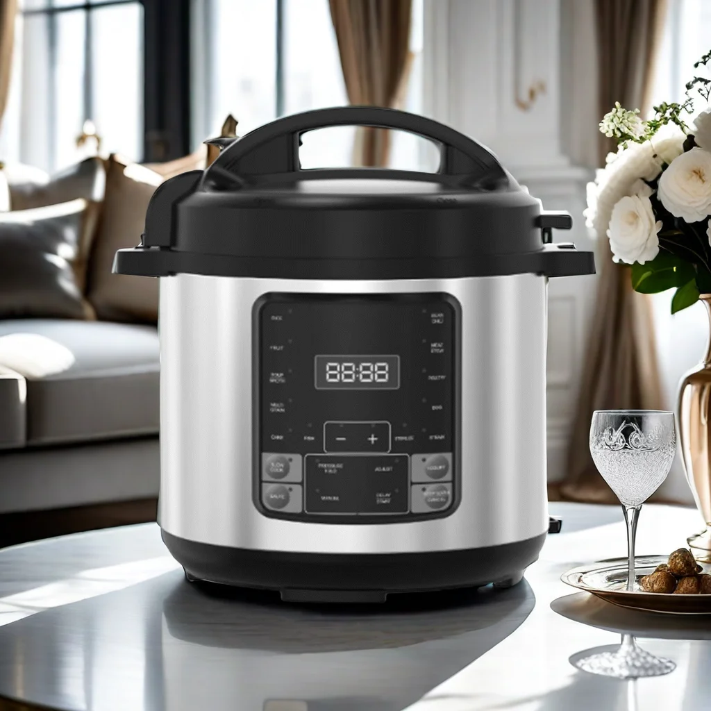 In stock Multifunctional 5L 6L Food Steamer Electric Pressure Cooker Rice Cooker With Non-Stick Bowl