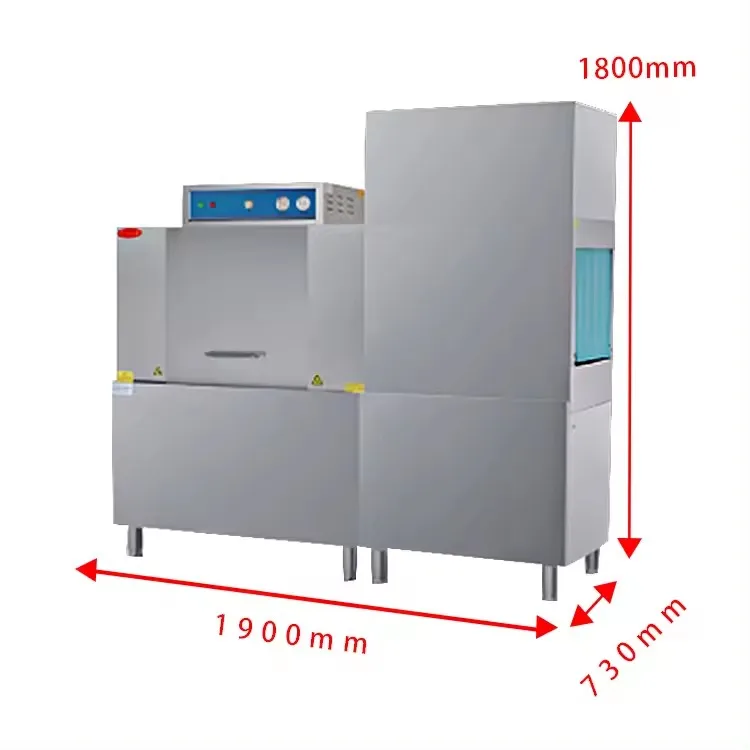 Freestanding Dishwashing Machine Commercial Restaurant Hotel School UTensil Dishwasher Robotics