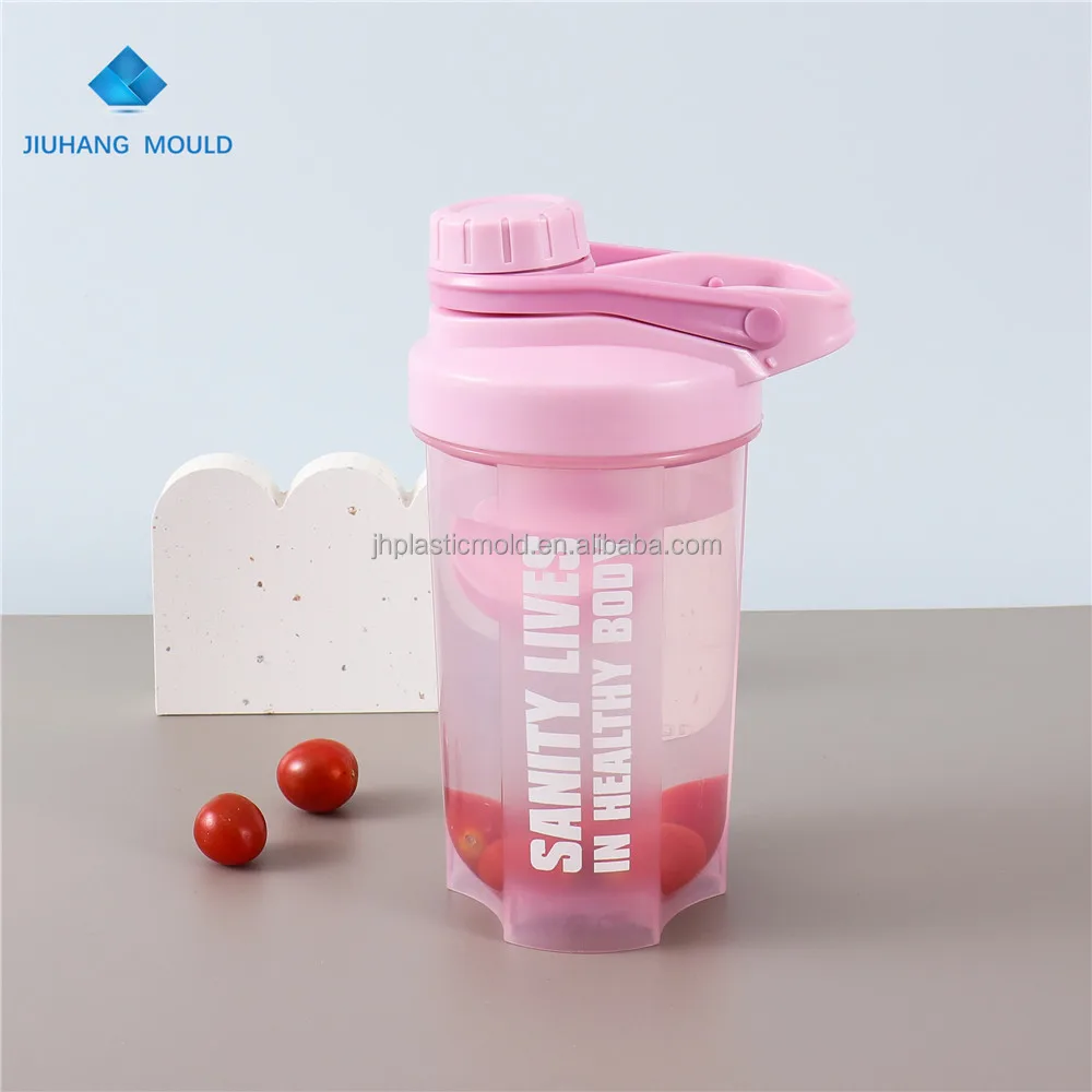 Ready to ship sport protein shaker her balife 24 nutrition water bottle bpa free shakers 500ml