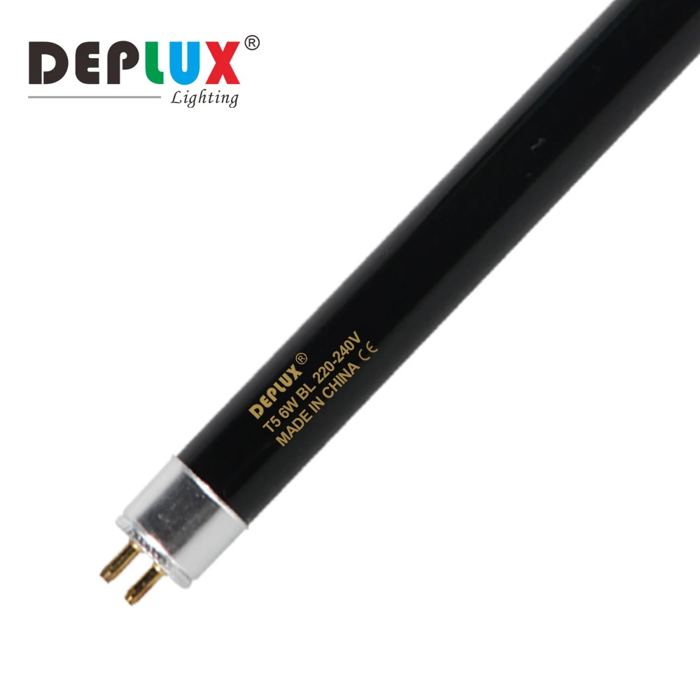 T5 6 Вт BLB свет F6T5 G5 16 мм флуоресцентная лампа Blacklight UV-A черный свет
