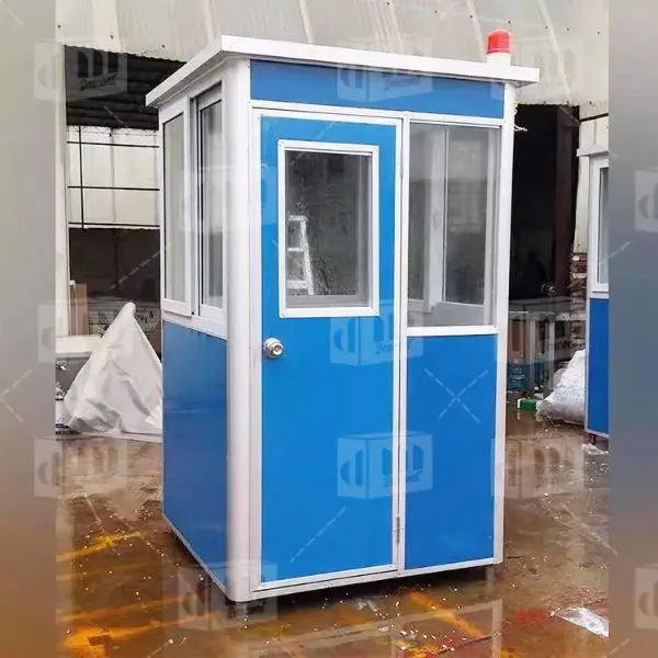 Dreammaker Detachable Standard Size Outdoor Prefabricated Portable Stainless Steel Sentry Box Guard House Security Booth Parking