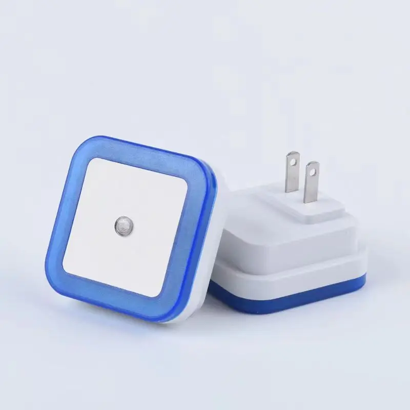 New Arrival LED Light Baby Night Sensor Control Lighting US EU plug in Wall Sensor Led Night Light for Bathroom Kitchen Corridor