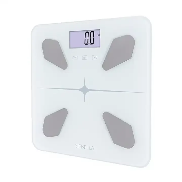 CE Rohs electronic balance body fat scale 180 kg backlight function smart weight scale BMI calorie body fat weight scale