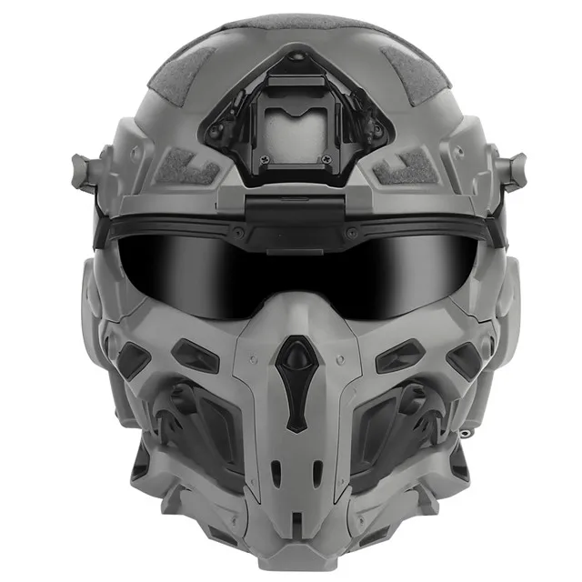 ZHS W assault helmet outdoor tactical dress helmet protective maskxxx one helmet modular design
