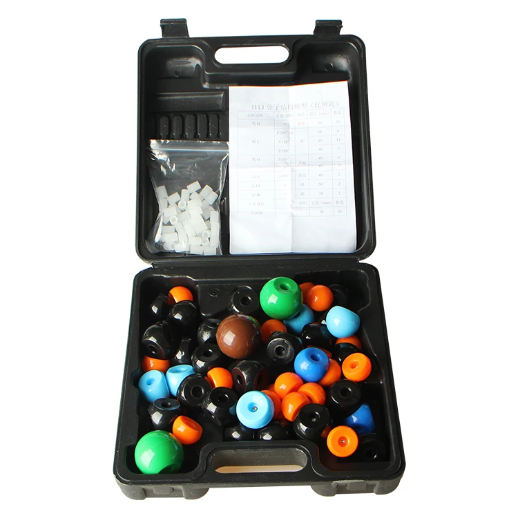 Molecular structure assembly model Plastic molecular structure model school Lab Chemical experiment equipment